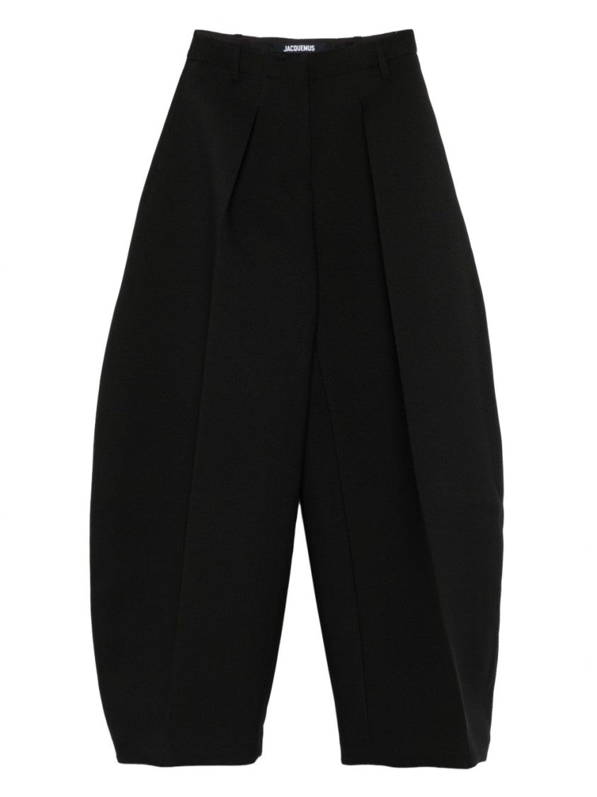 Jacquemus Ovalo Wide-Leg Trousers