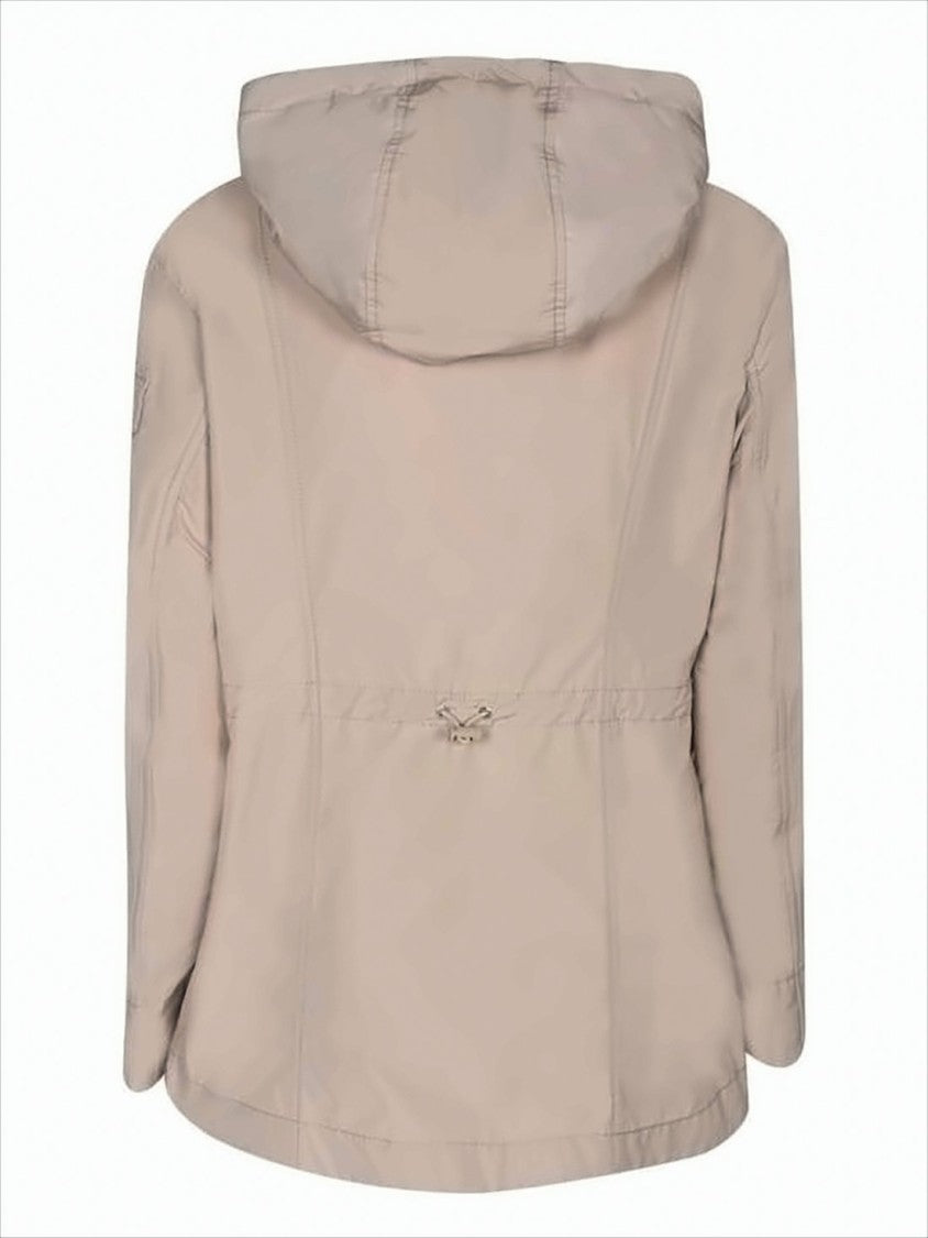 Moncler Hooded Casual Jacket With Adjustable Drawstrings