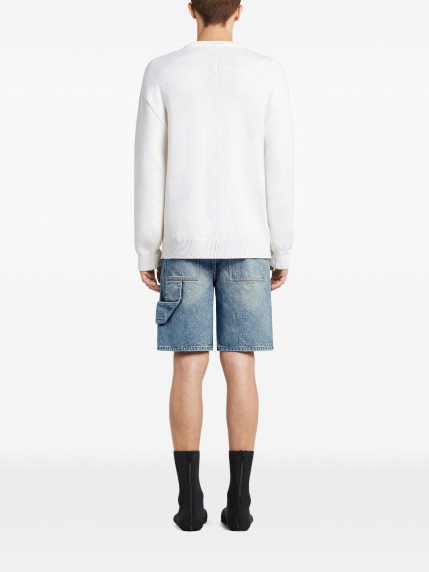 Courrèges Mid-Blue Denim Shorts