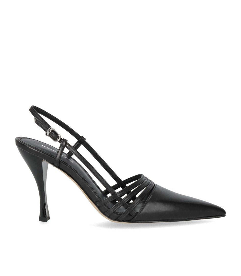 Michael Kors Haisley Black Slingback Pump