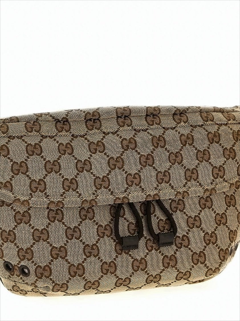 Gucci Signature Monogram Canvas Belt Bag