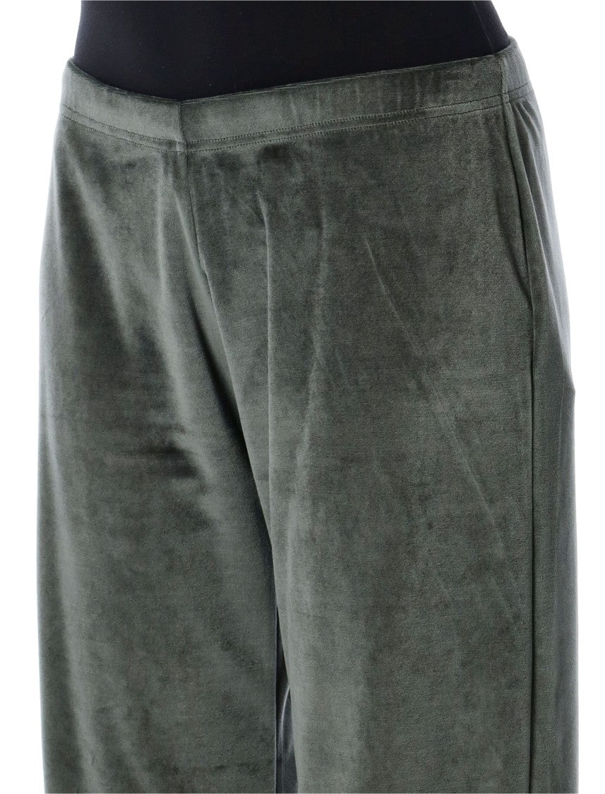 Balenciaga Bistretch Velvet Sweatpants
