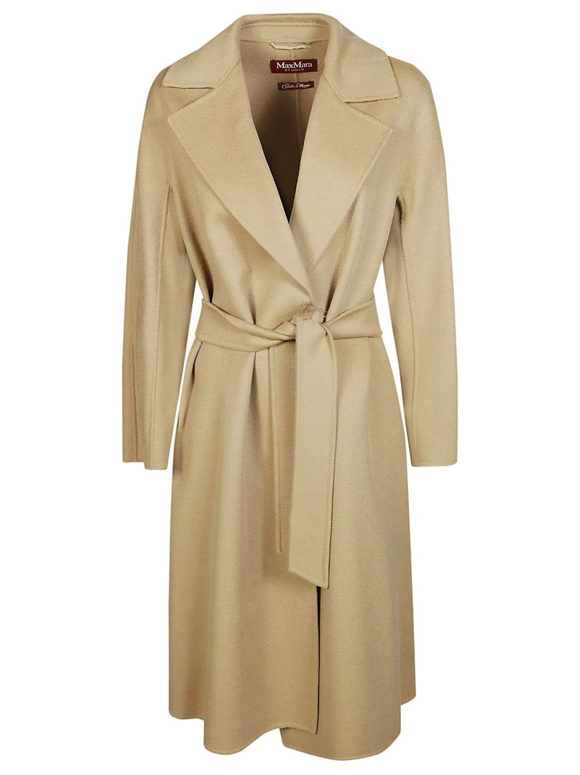 Max Mara Wrap Belted Coat