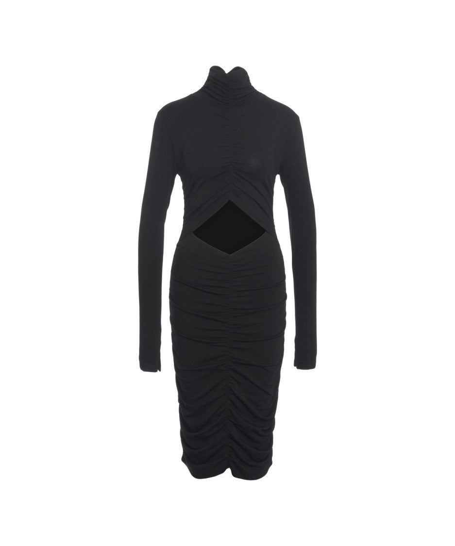Thom Krom Midi Dress With Cut-Out