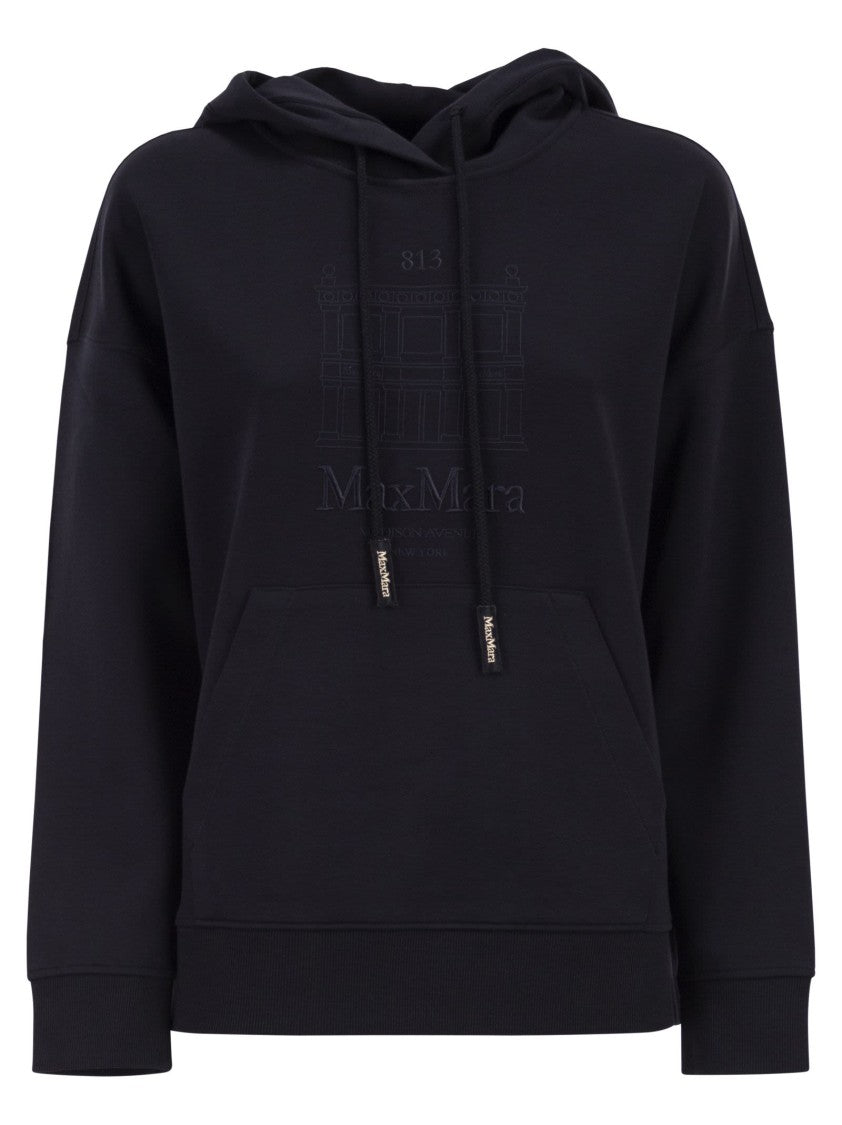 Max Mara Smmandrea - Technical Cotton Jersey Sweatshirt
