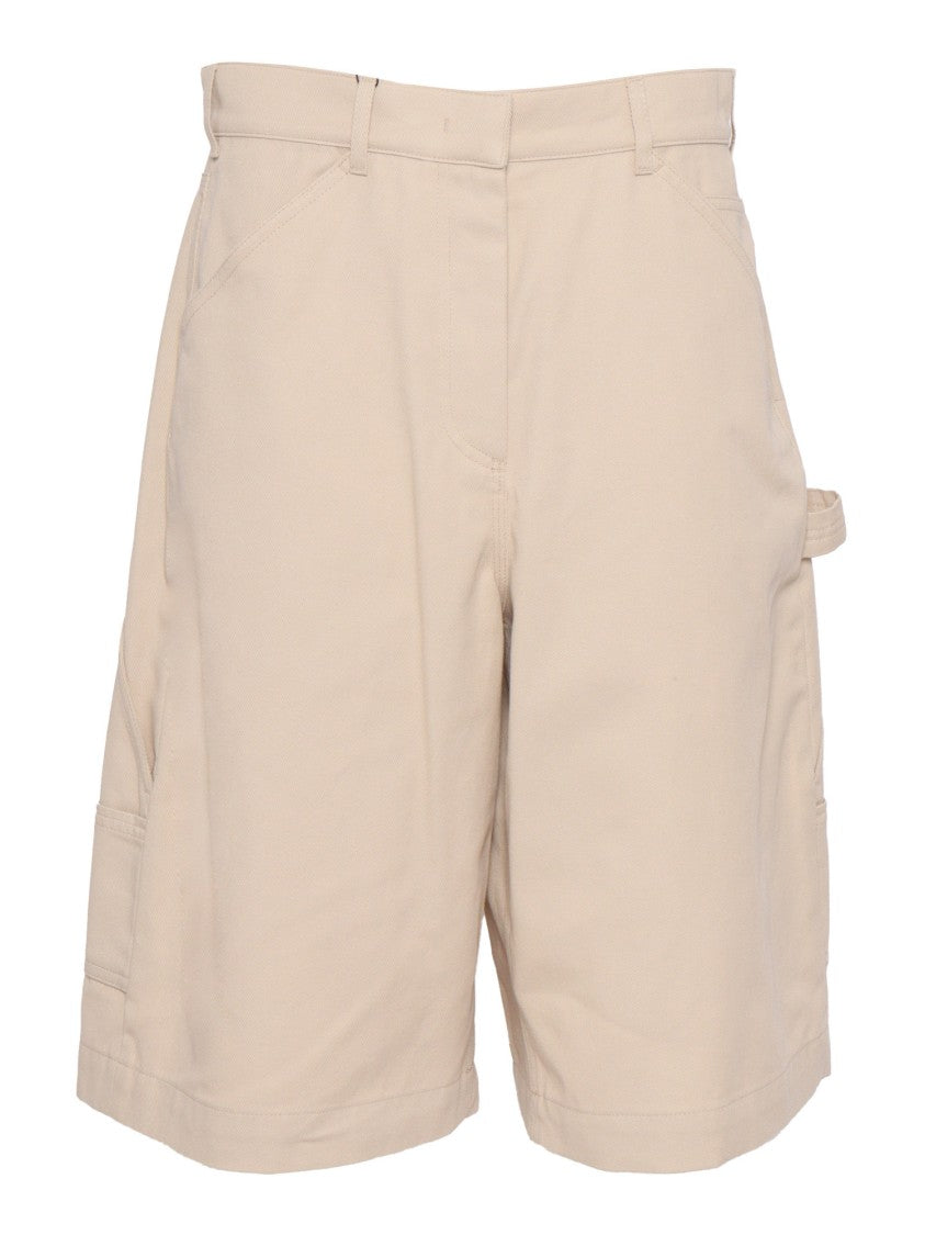 Max Mara Mid-Rise Relaxed Fit Shorts With Multiple Pockets