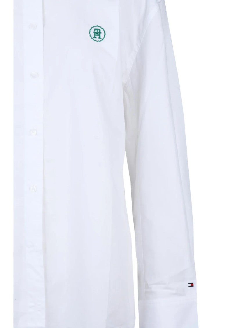 Tommy Hilfiger White Tailored Cotton Shirt
