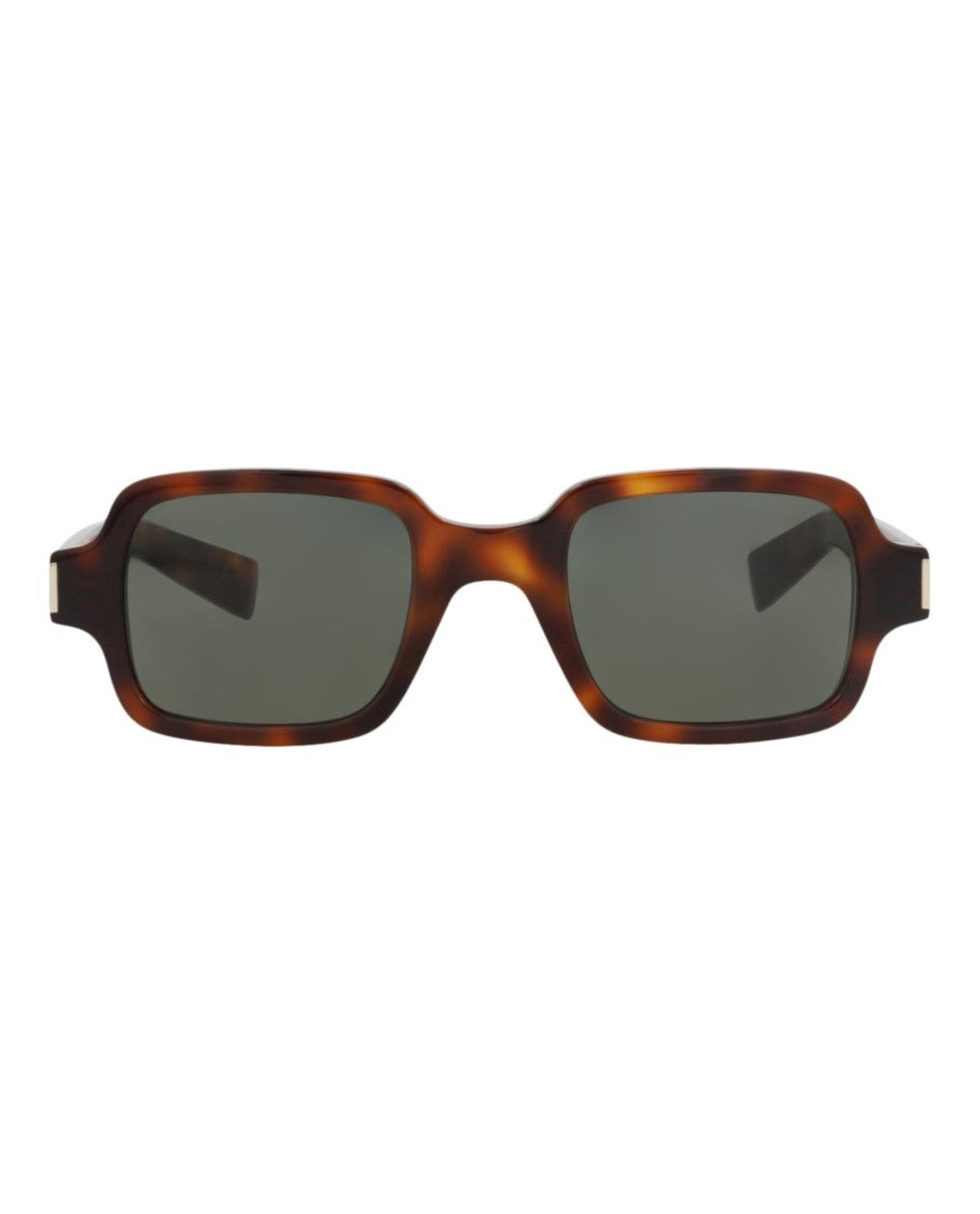 Saint Laurent Square-Frame Recycled Acetate Sunglasses