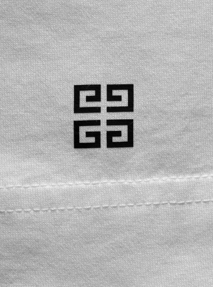 Givenchy Man's White Cotton T-Shirt