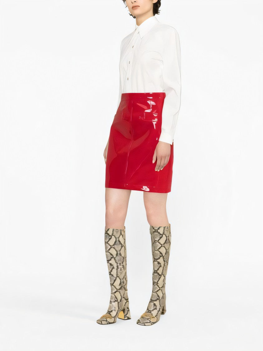 Gucci White Tailored Shirt With Pointed Collar