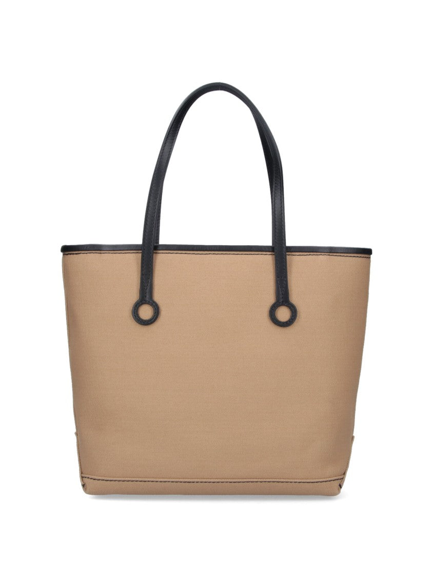 J. W. Anderson Beige Anchor Cotton Canvas Tote Bag