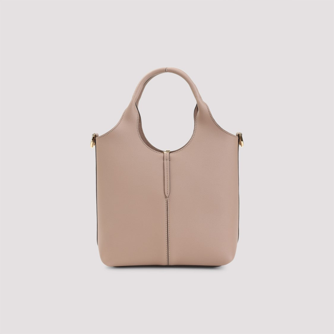 Tod's Structured Leather Tote Bag