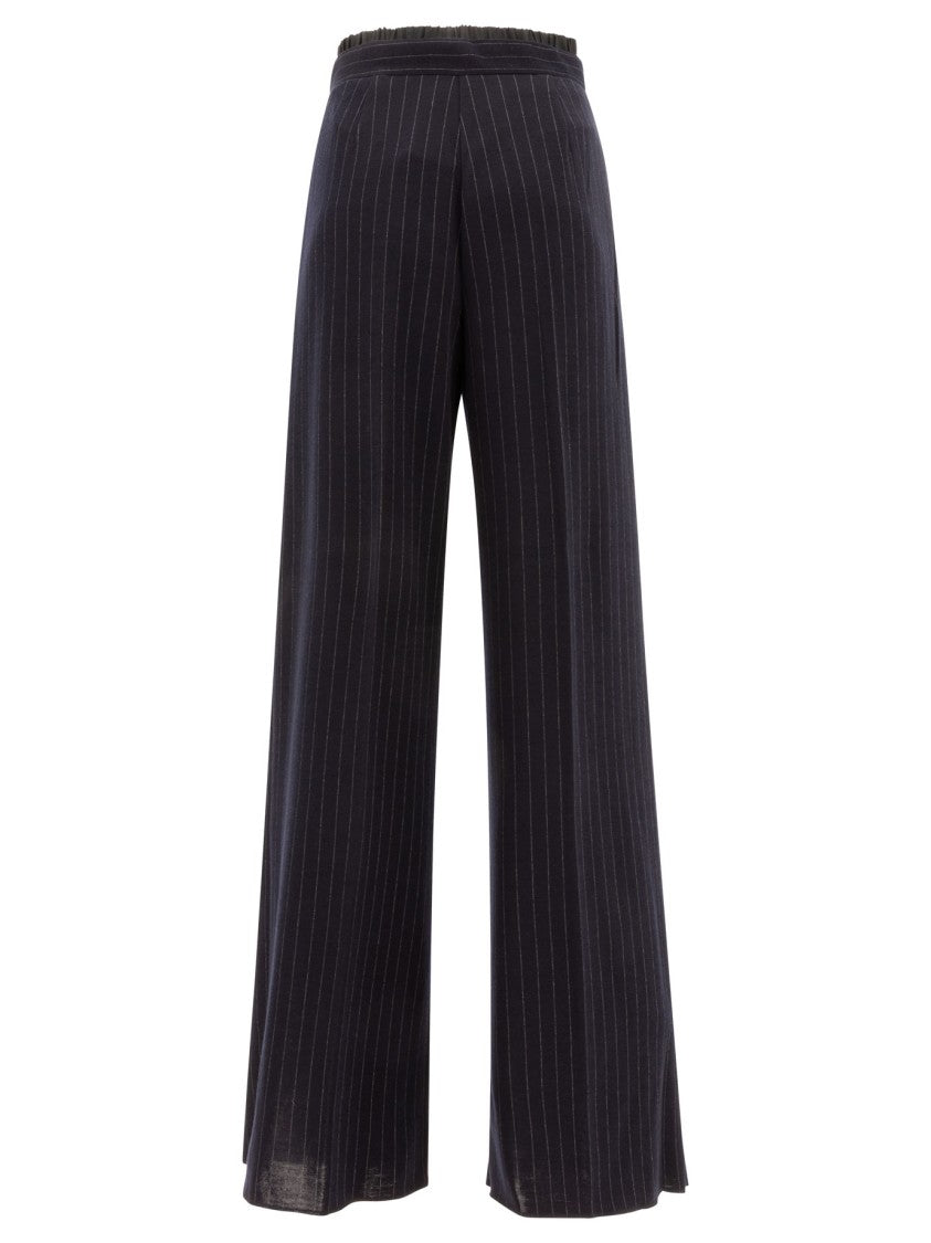 Max Mara "Piroghe" Pinstriped Trousers