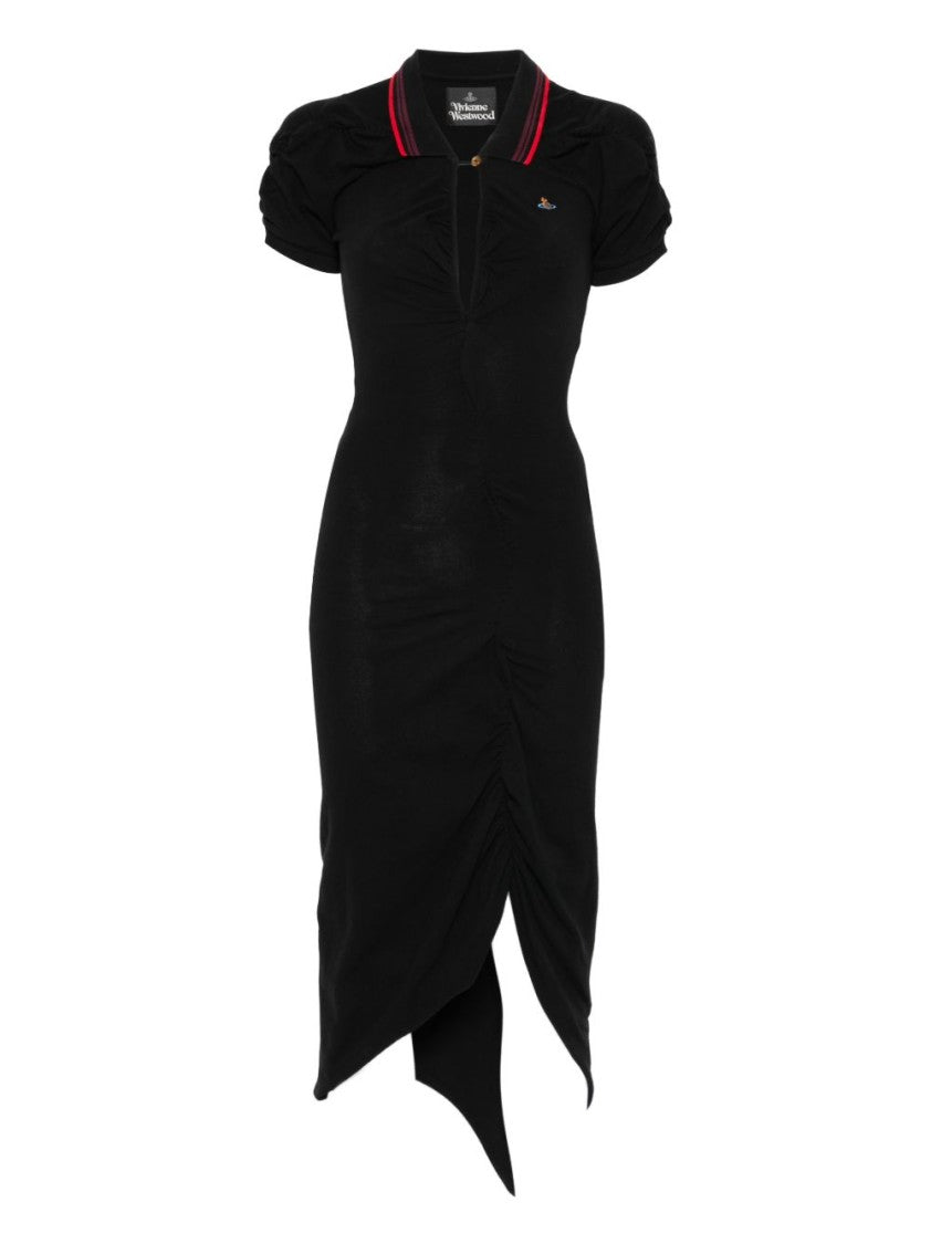 Vivienne Westwood Asymmetric Hem Black Dress