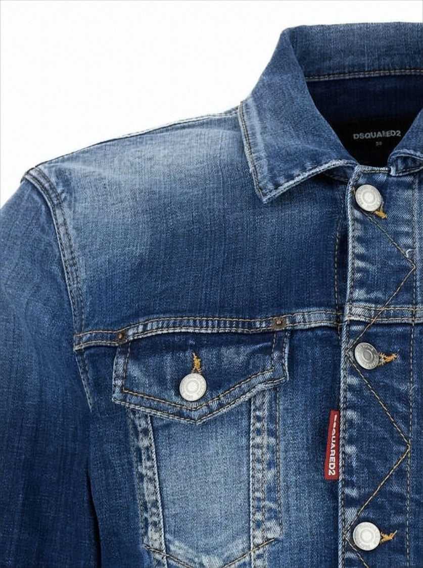 Dsquared2 Medium Blue Denim Jacket