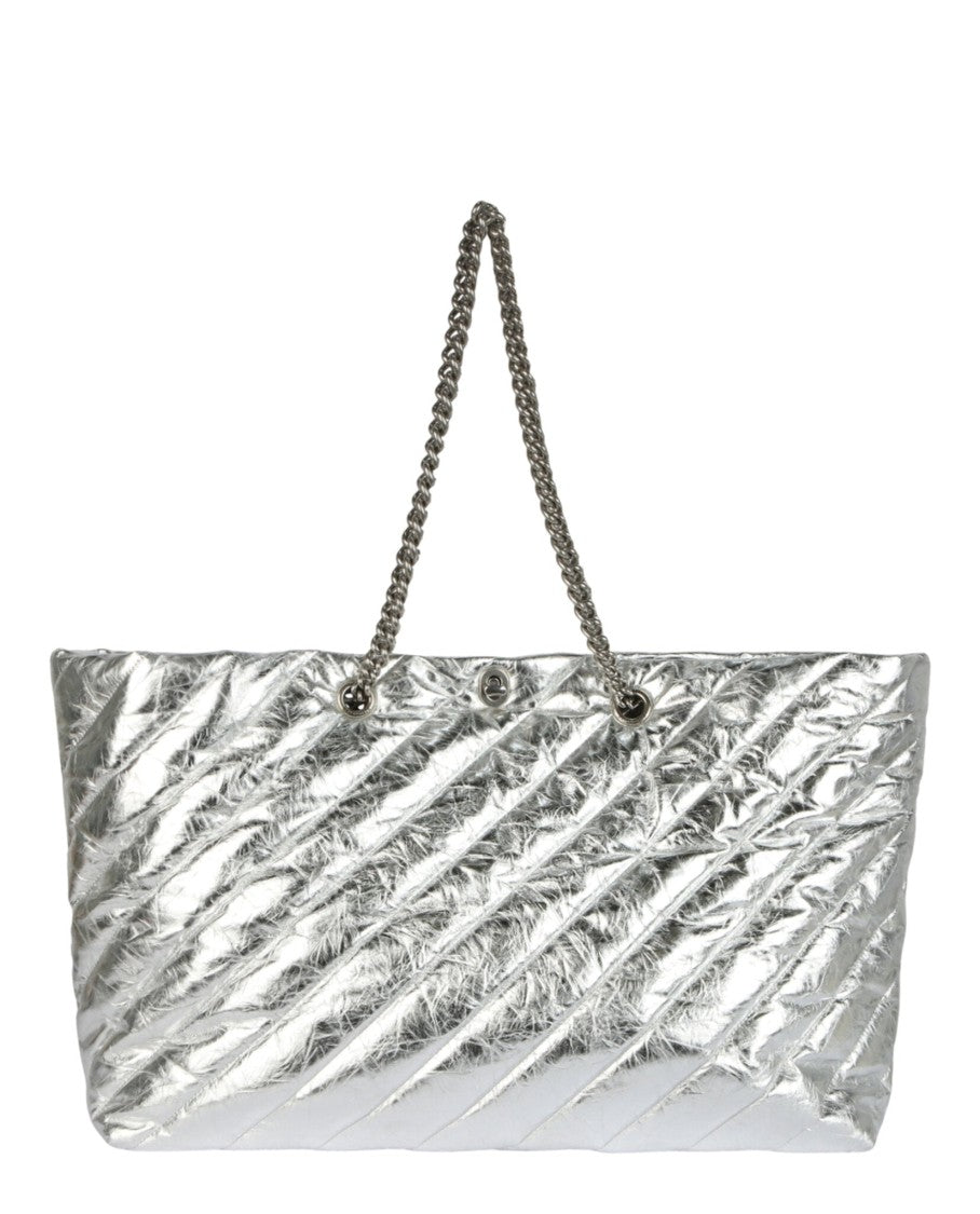 Balenciaga All Crush Quilted Shoulder Bag