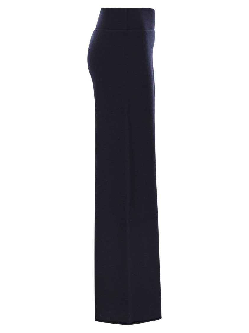 Vanisé Cashmere Wide-Leg Trousers