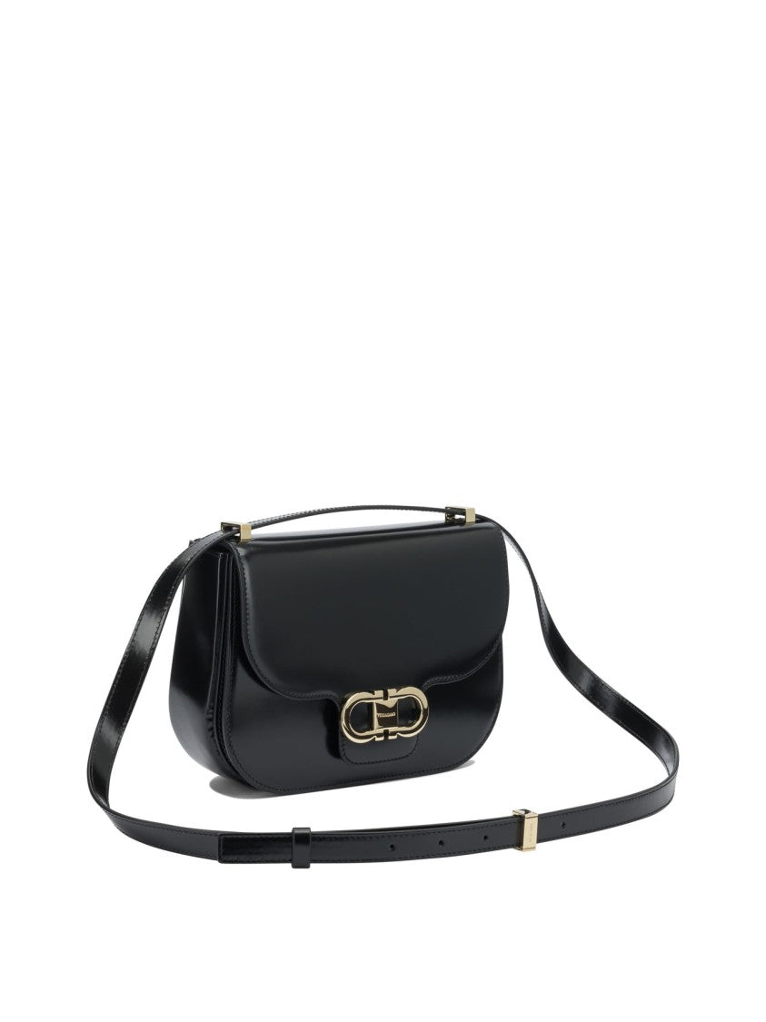 Ferragamo Compact Leather Crossbody Bag