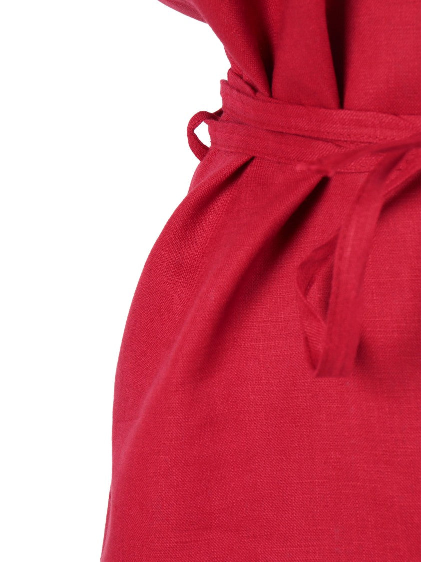 Clips Lino Wrap V Neck Short Sleeve Shirt