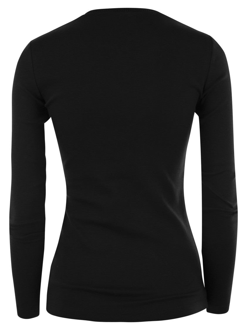 Fabiana Filippi Long-Sleeved T-Shirt In Jersey