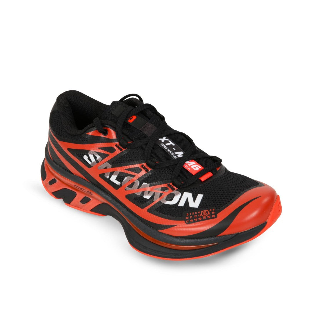 Mm6 By Maison Margiela X Salomon Technical Mesh Sneakers With Contoured Sole