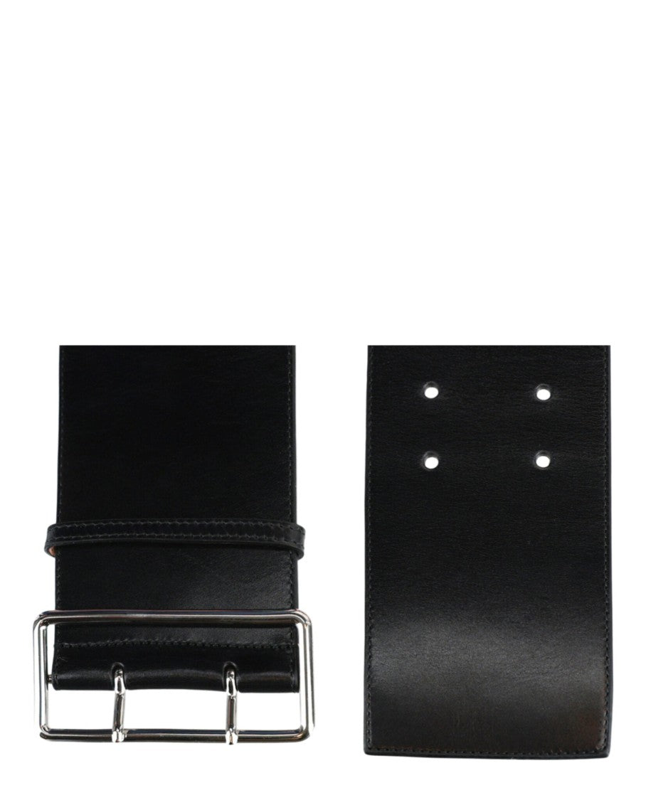 Alexander Mcqueen Wide Bridle Military Belt