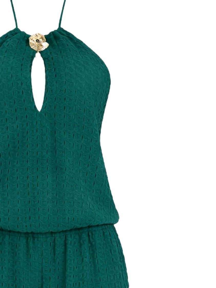 Twinset U&B Light Emerald Halterneck Day Dress