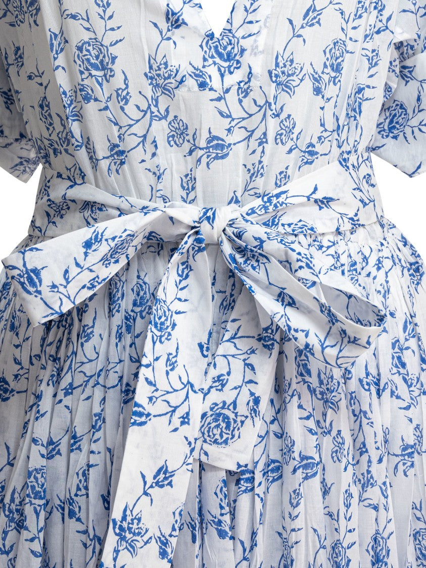 Tallulah Mid-Length Floral Print Dress