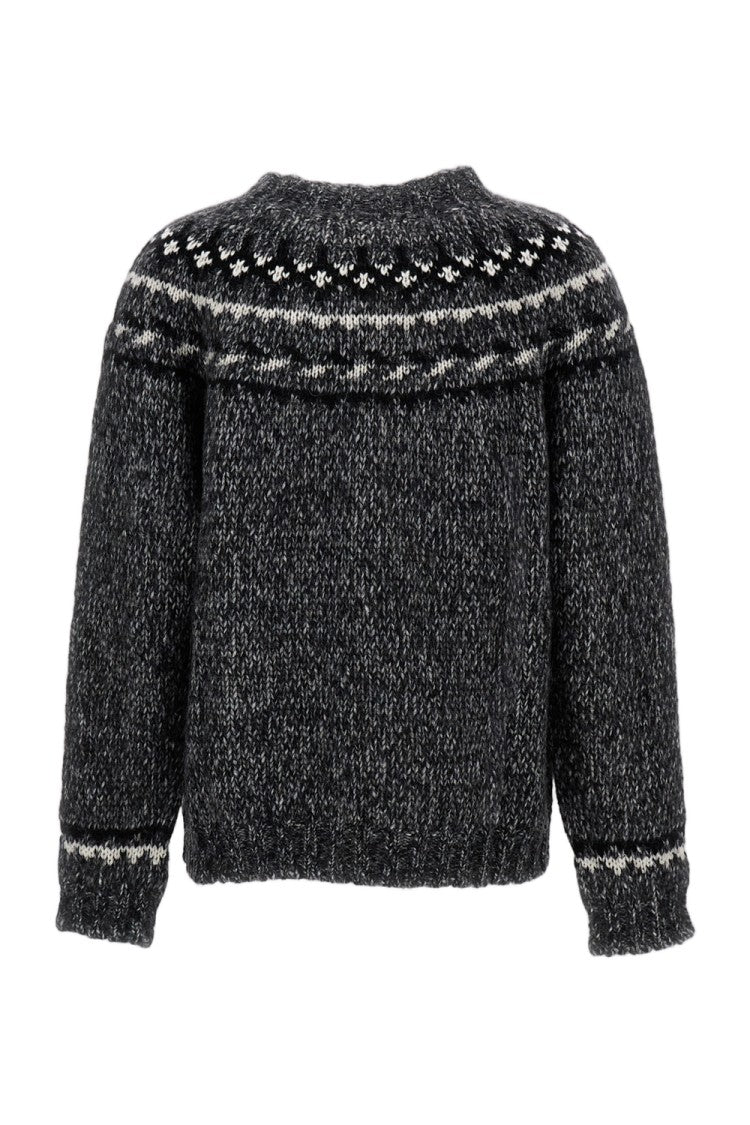 Parosh Classic Knit Sweater With Round Neckline