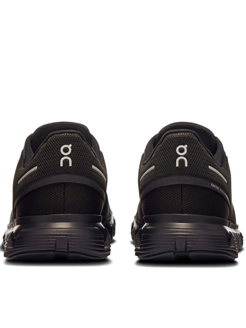 On Black Cloud 6 Breathable Mesh Running Sneakers