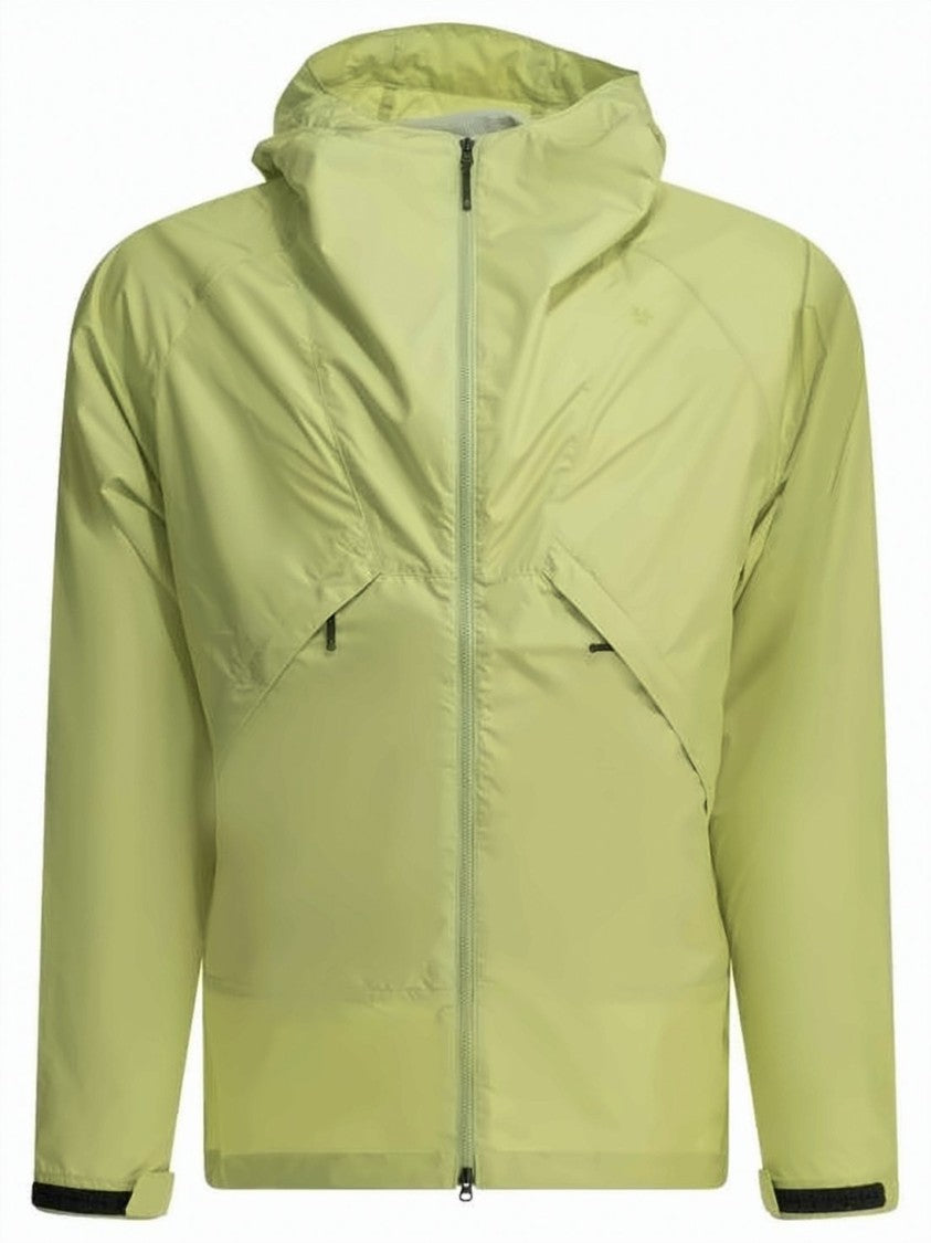 Goldwin Pale Yellow Lightweight Hooded Goldwin Jacket