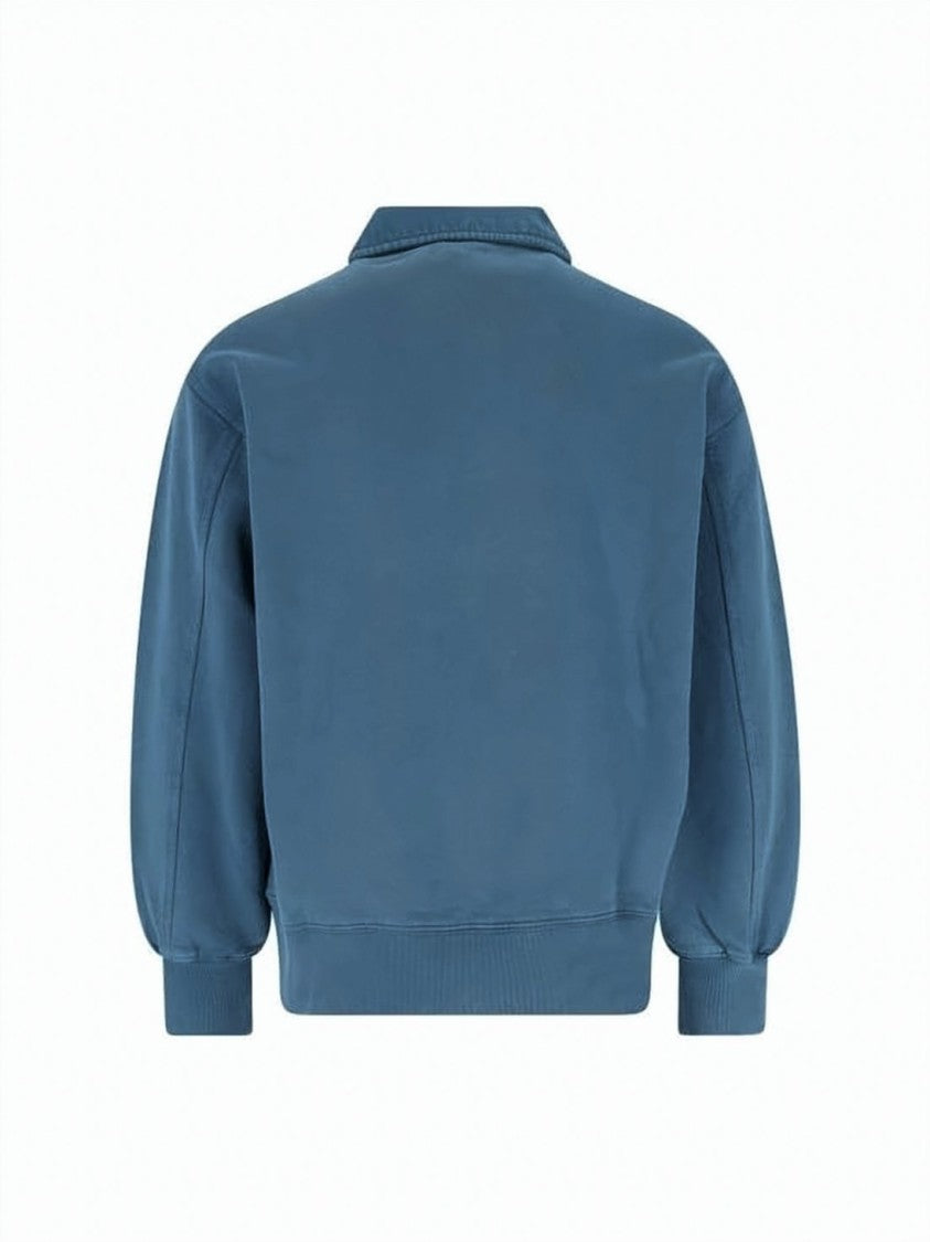 Carhartt Wip Half-Zip Detroit Sweatshirt With Classic Collar And Functional Pocket