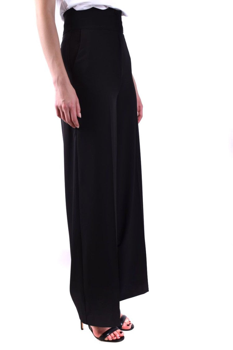Maria Vittoria Paolillo Black Cotton Trousers