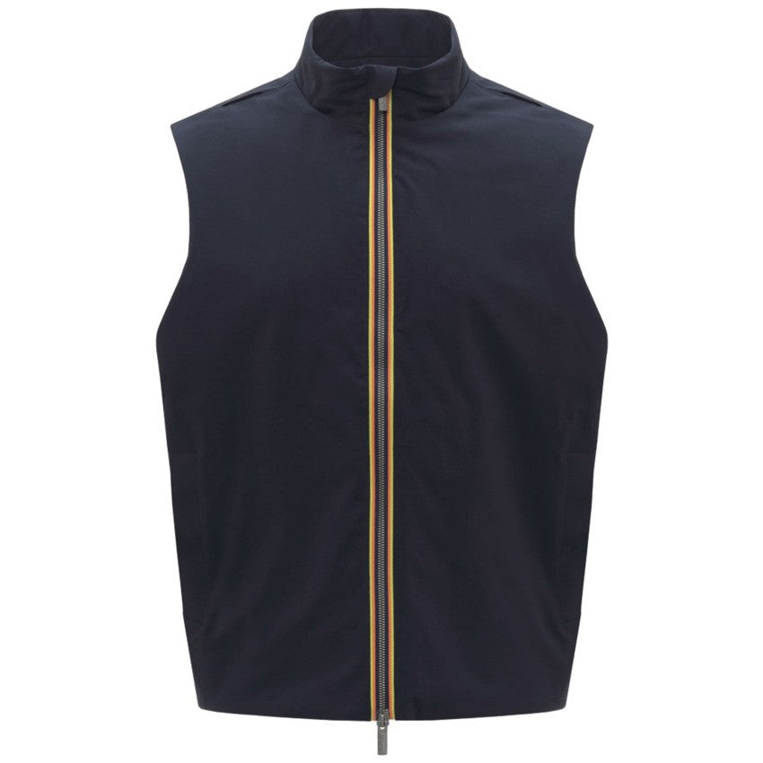 K-Way Structured Short Jacket With Removable Vest