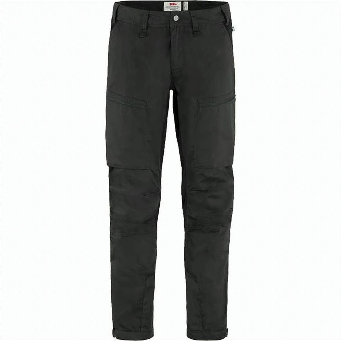 Fjallraven Kanken Straight Pants With Reinforced Knee Patches And Multiple Pockets