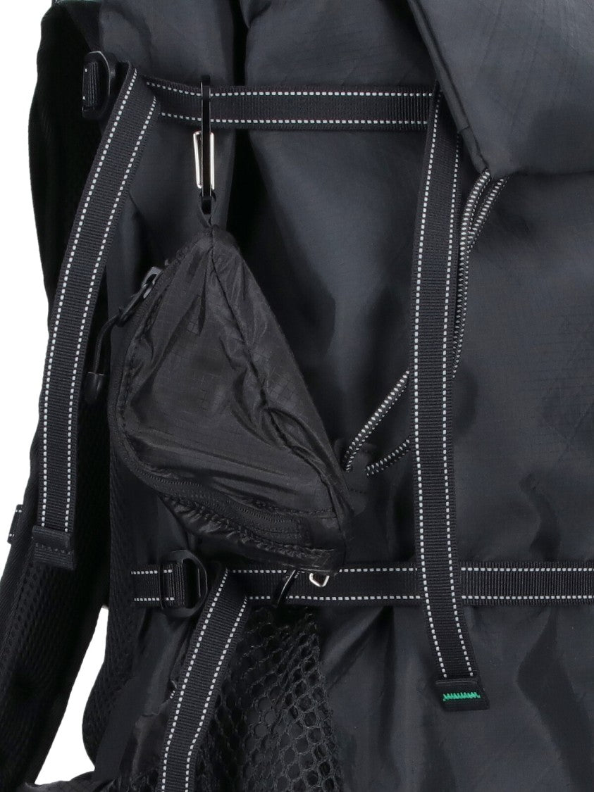 And Wander Structured Black Minimalist Bag With Practical Compartments