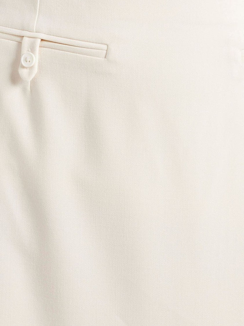 Staud Midi-Length Tailored Skirt