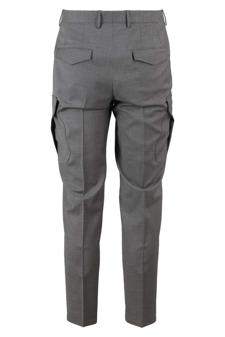 Tagliatore Tailored Medium Grey Wool Pants