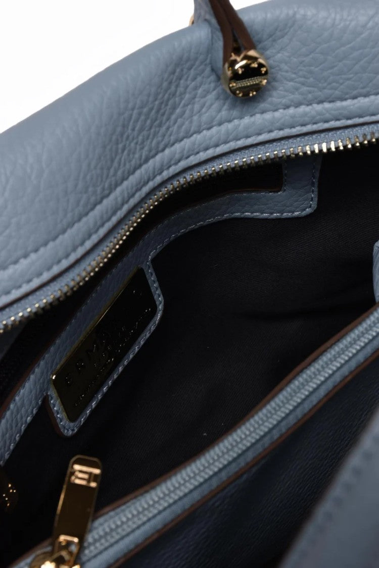 Ermanno Firenze Petra Small Tote Bag - Light Blue
