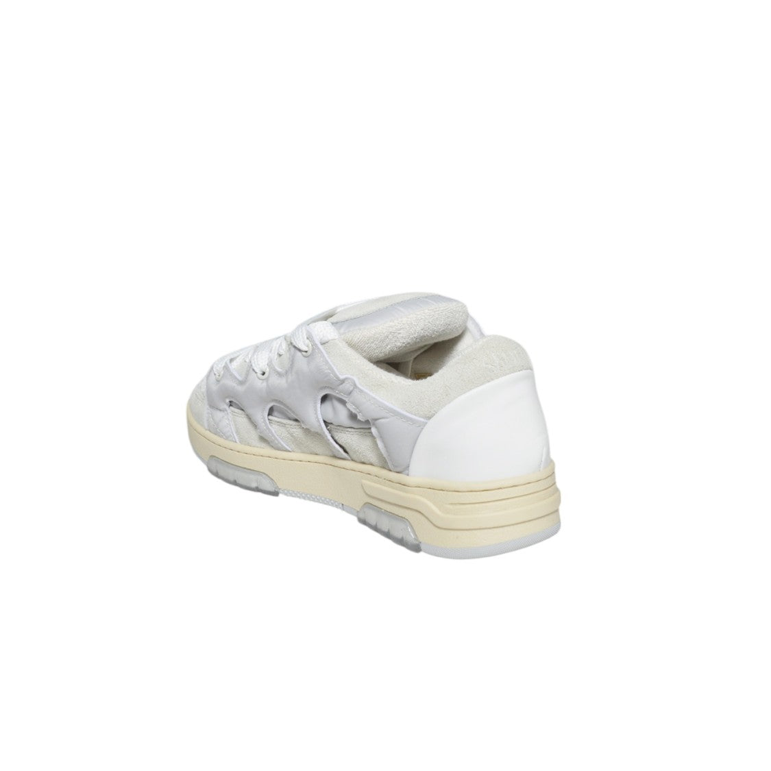 Santha Sneakers In Suede Leather Light Gray Danilo Paura