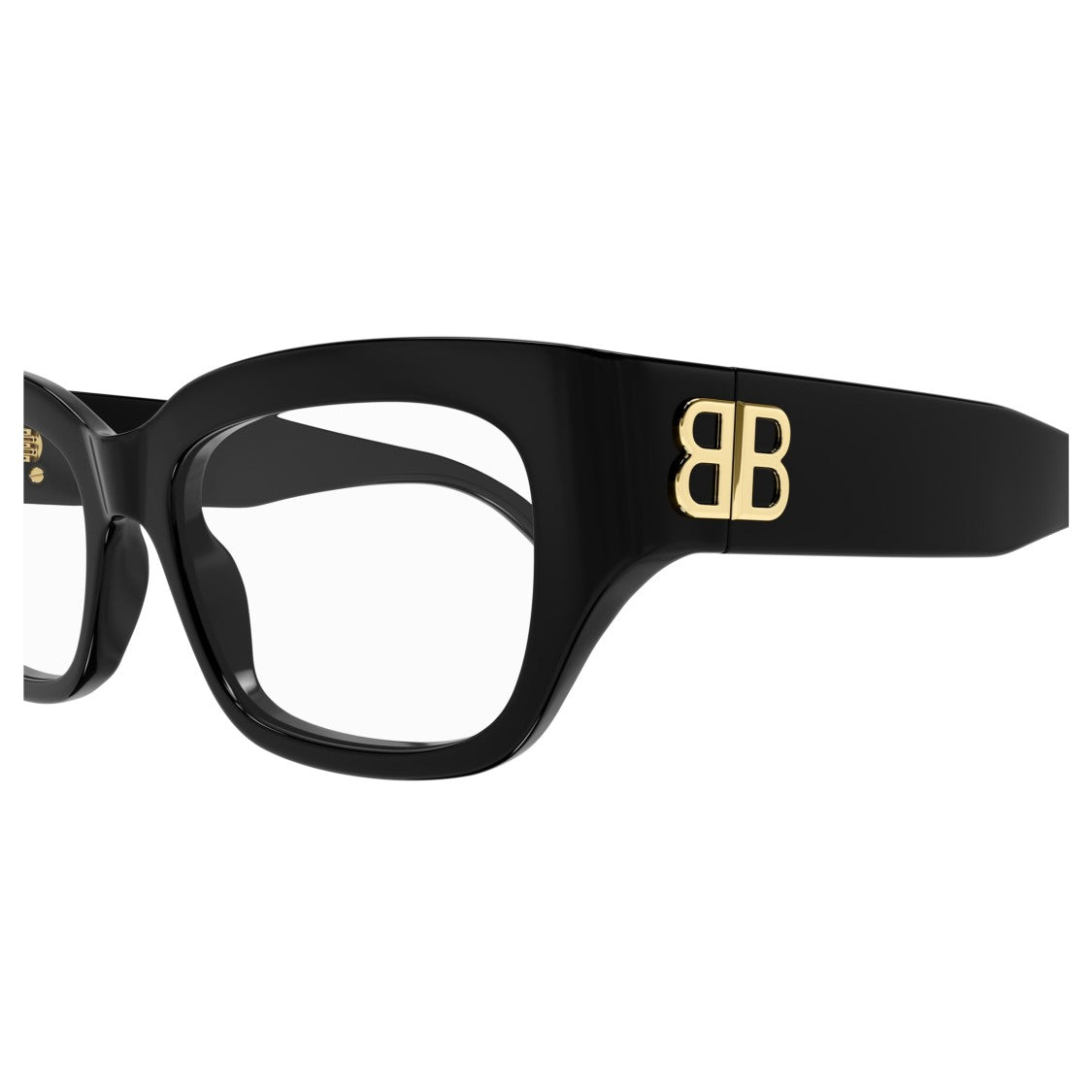 Balenciaga Bb0363o Bold Rectangular Frame Eyeglasses
