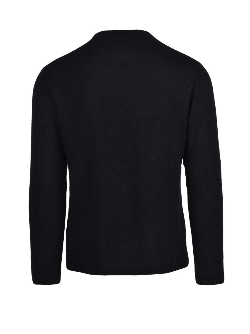 Daniele Fiesoli Crewneck Pullover In Luxurious Extrafine Merino Wool Blend