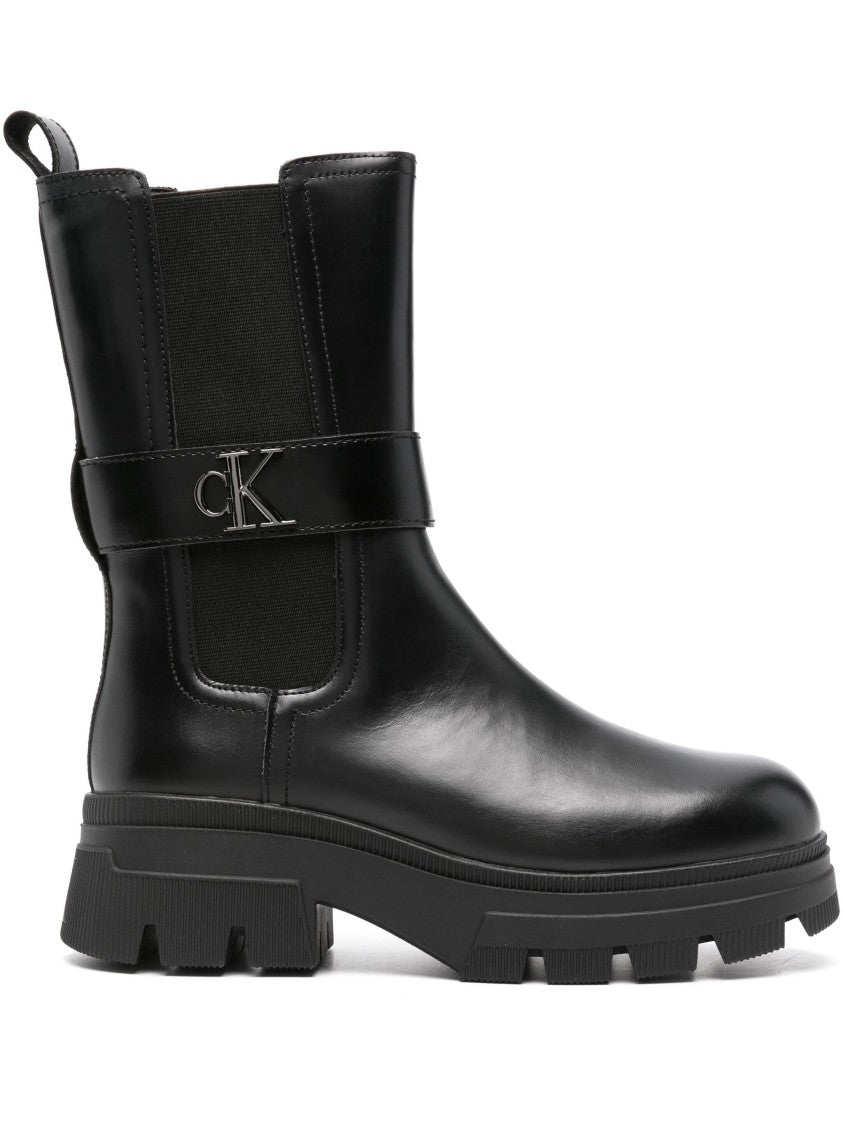 Calvin Klein Jeans Chunky Combat Chelsea Boots
