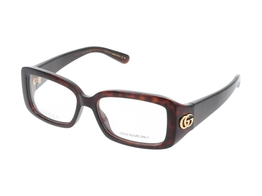 Gucci Eyeglasses Gg1406o 002 Havana Havana Transparent 53/16/130