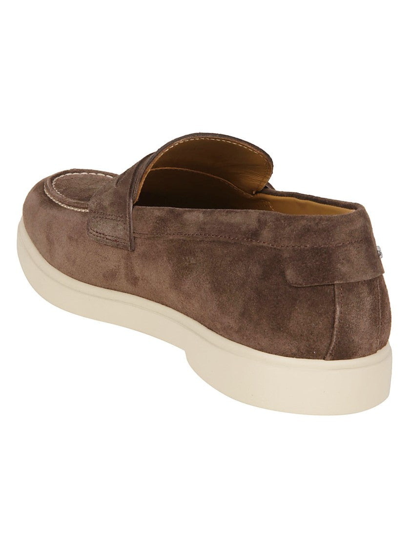 Baldinini Suede Classic Penny Loafers