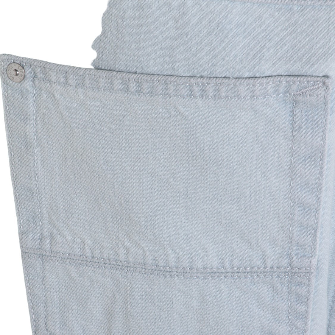 Stone Island Light Wash Denim Straight-Leg Jeans