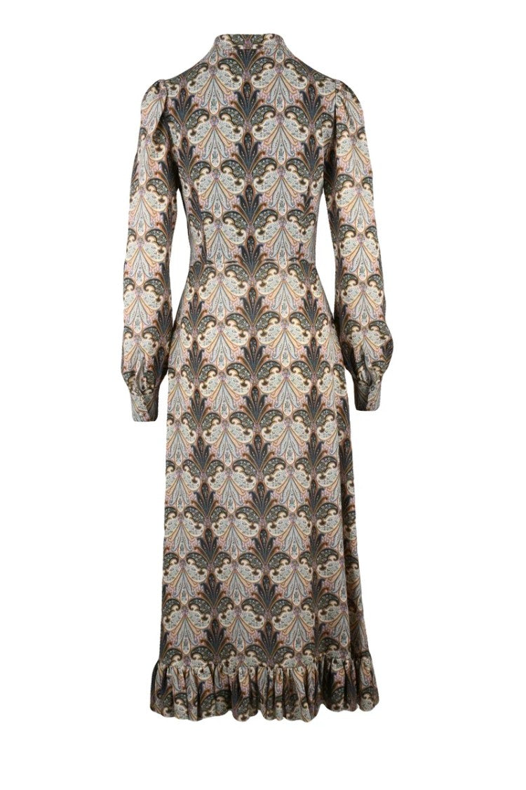 Etro Long Dress Multicolor - Multicolor