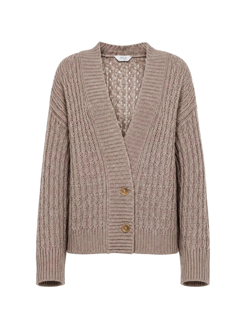 Malo Cable-Knit Cashmere Cardigan