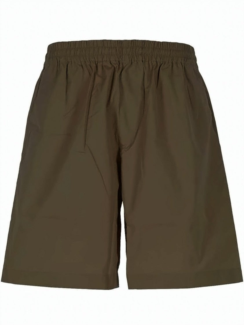 A.P.C. Cotton Shorts And Elastic Waistband
