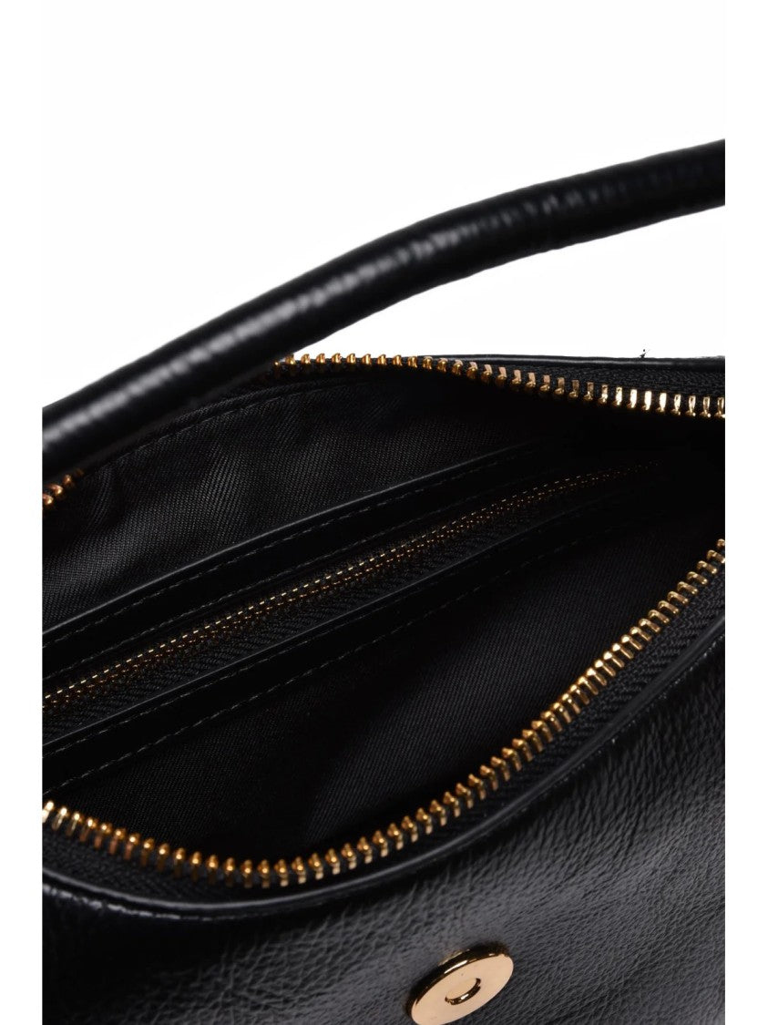 Love Moschino Black Logo Detail Polyurethane Handbag